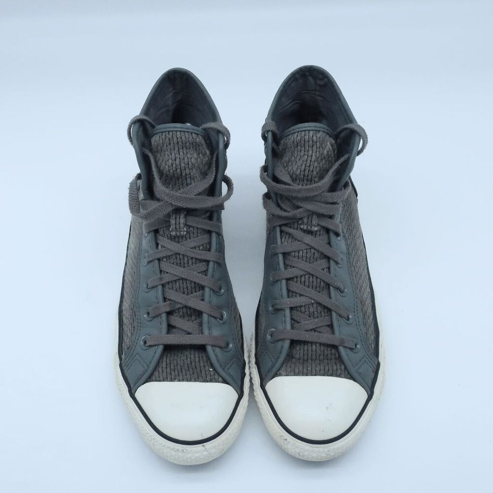 Converse Gray High-Top Athletic Shoes - Picture 7 of 9